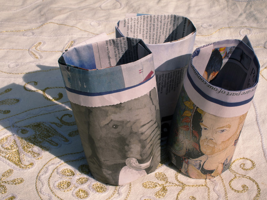 recycle-newspaper-pots